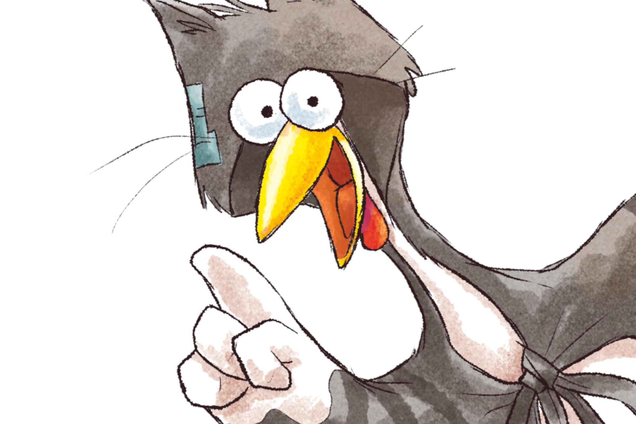 Künstlerbild 2 Katzenhuhn