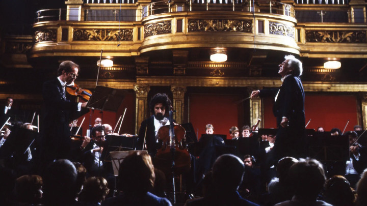Bernstein conducts Brahms: Double Concerto – with Kremer & Maisky