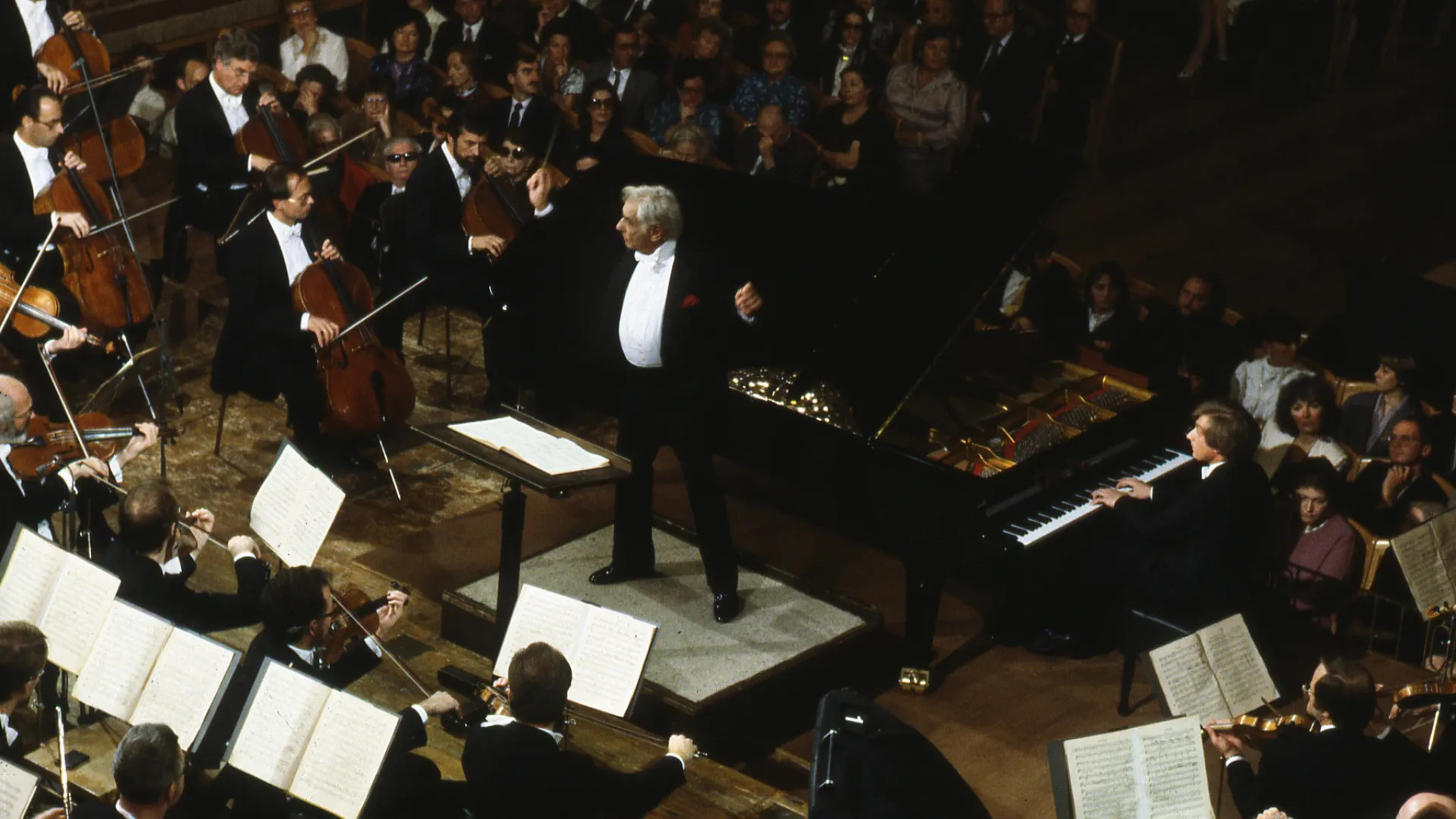Krystian Zimerman & Leonard Bernstein: Brahms Piano Concerto No. 2