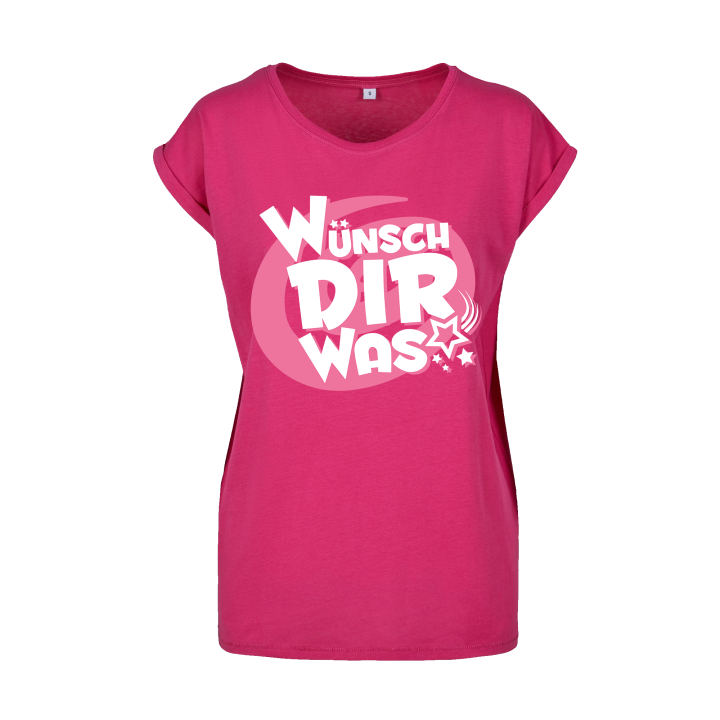 Wünsche Dir Was – Logo Shirt pink