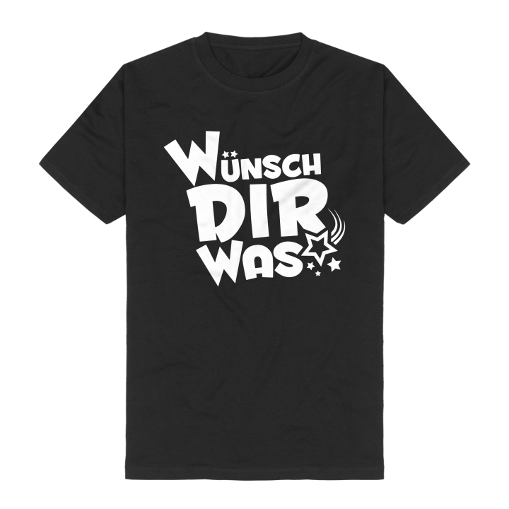 Wünsch Dir Was – Logo Shirt schwarz