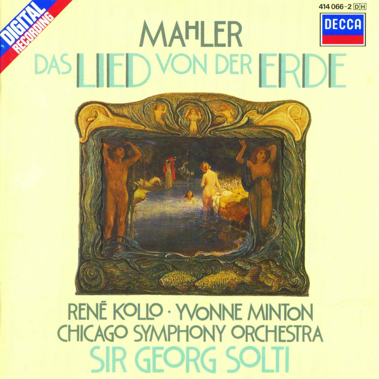 独LP Mahler,  Solti, Chicago S Das Lied Von Der Erde SET555 Decca /00400 MAHLER Lied von der Erde / Minton, Solti | Decca Classics