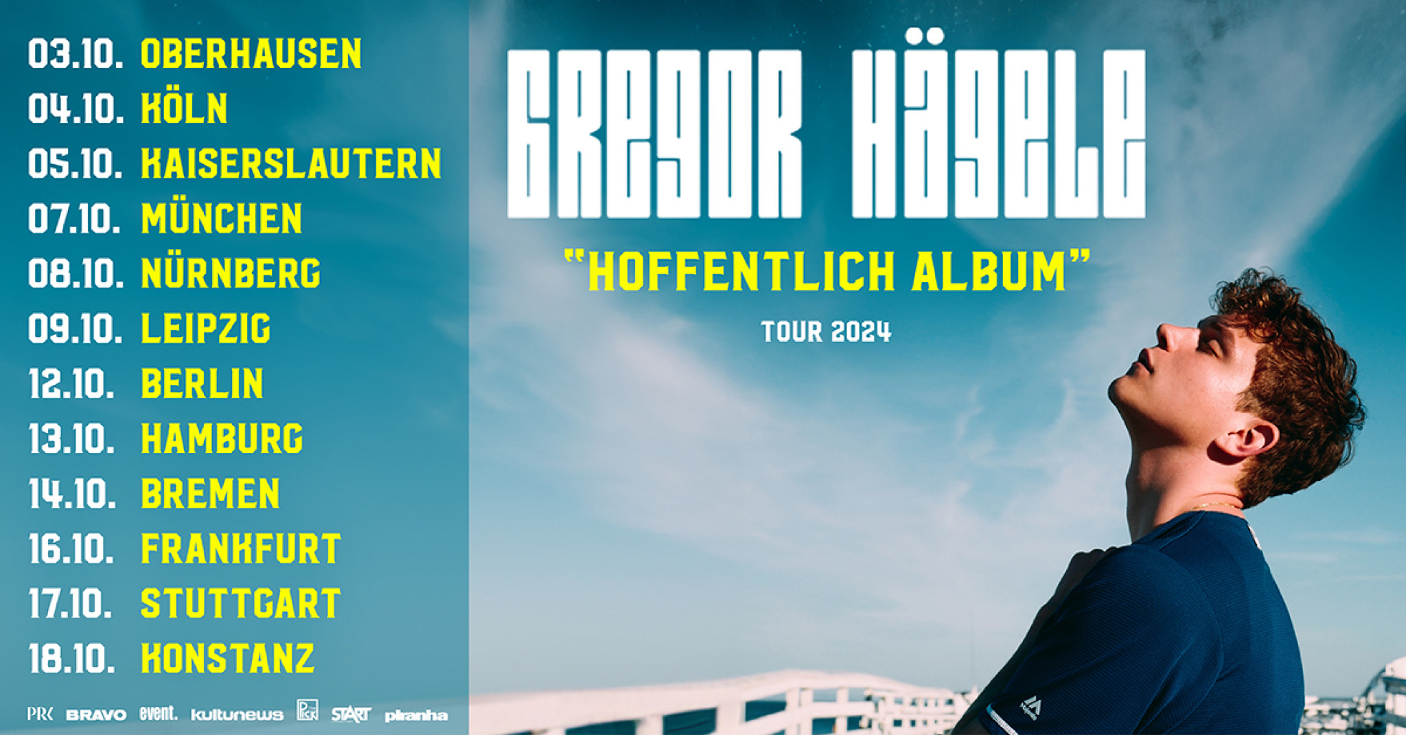 GREGOR HÄGELE Das Album "Prototyp Liebe" Jetzt anhören!