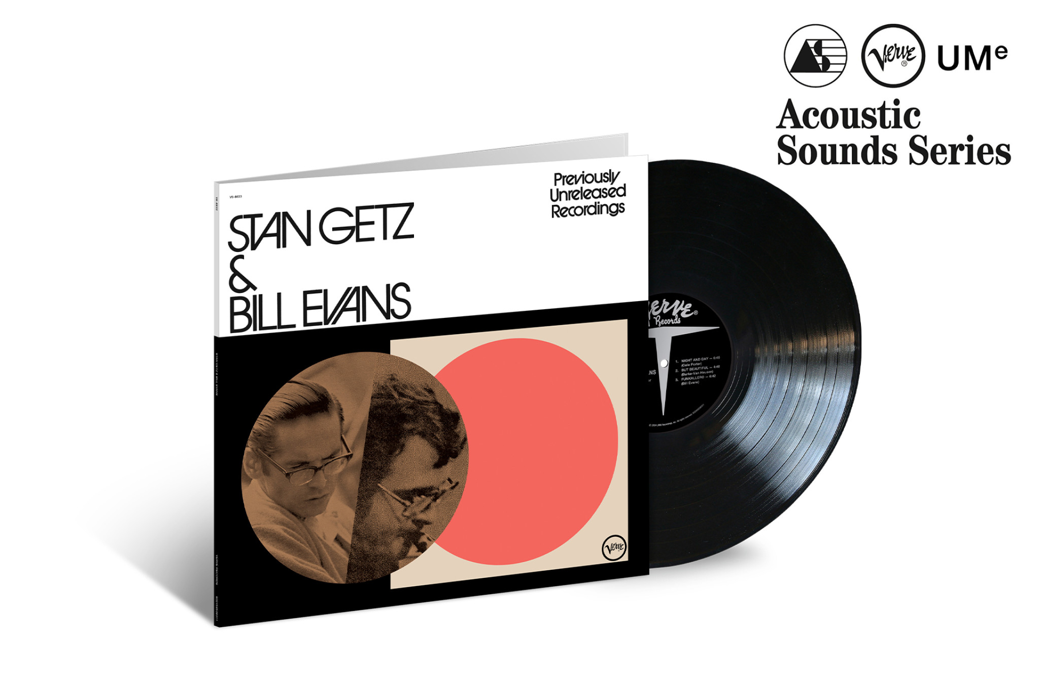 JazzEcho-Plattenteller: Stan Getz & Bill Evans "Previously Unreleased Recordings" (Acoustic Sounds Vinyl)