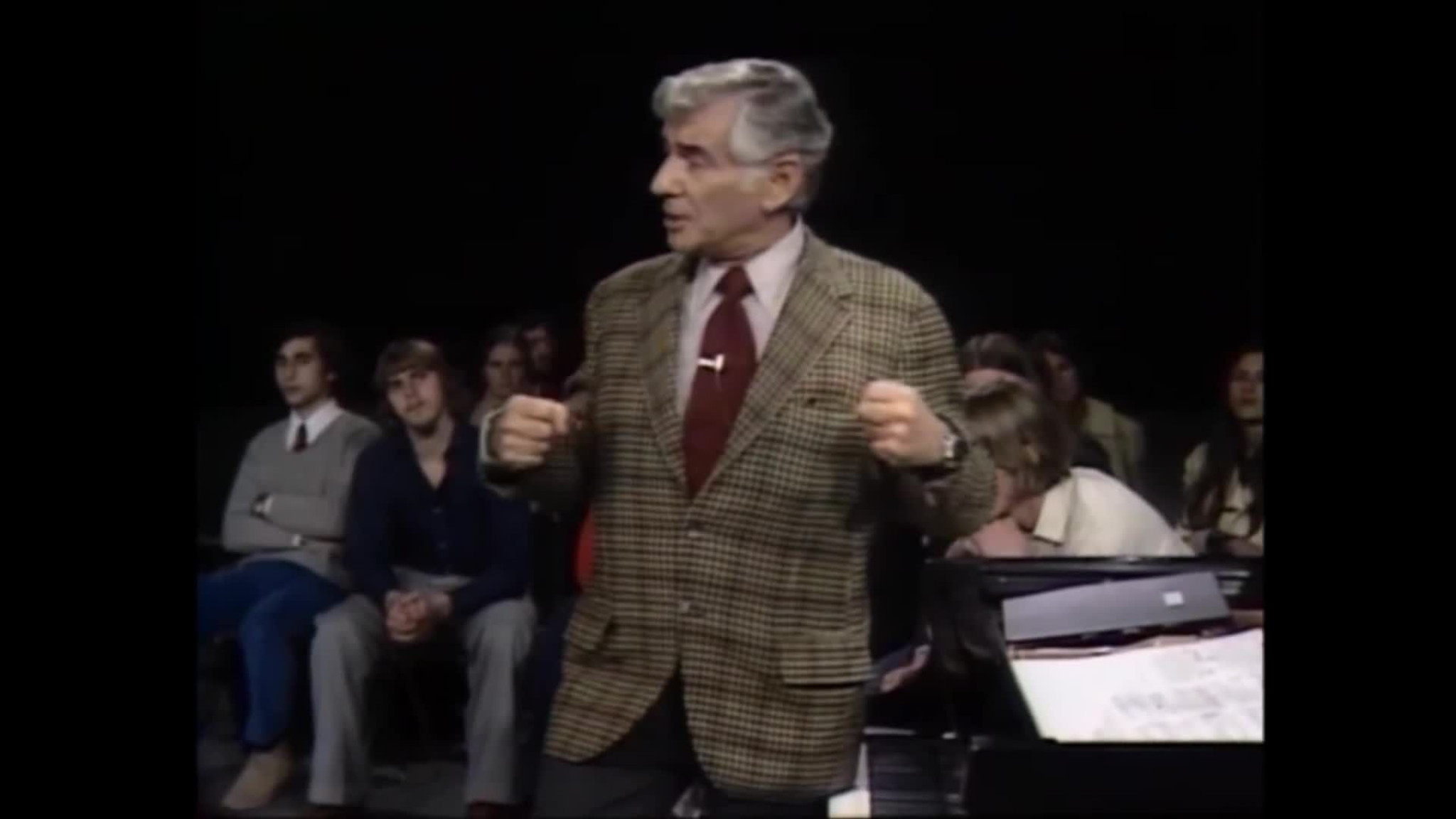 Leonard Bernstein on Musical Syntax and Mozart Symmetry 