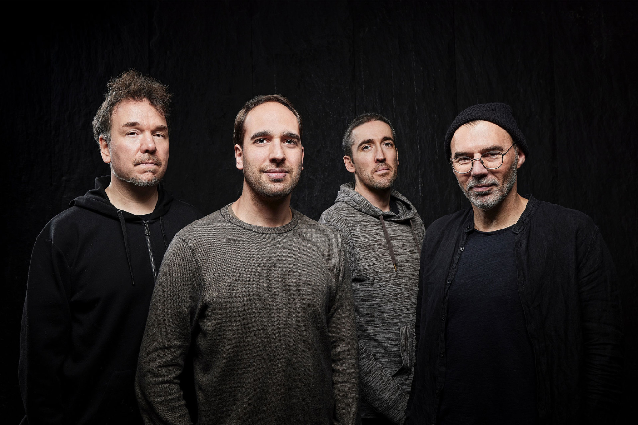 Florian Weber, Matthieu Bordenave, Patrice Moret und James Maddren