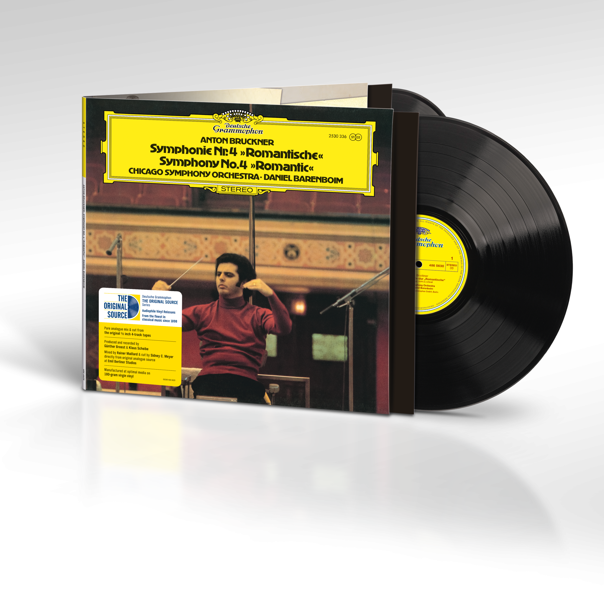 Daniel Barenboim - Bruckner: Symphony No. 4 in E-Flat Major, WAB 104 "Romantic" Original Source Series Packshot