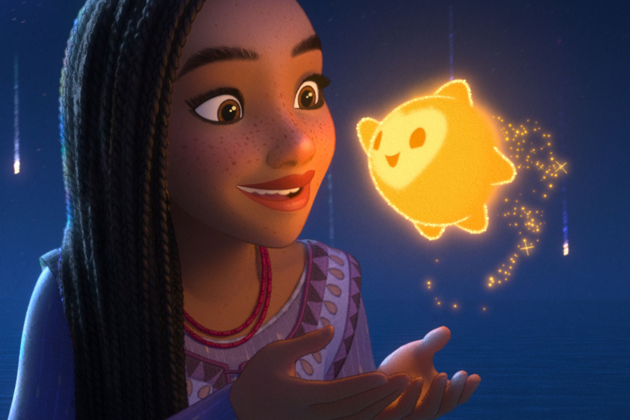 Jetzt Rätsel und Ausmalbilder zum Disney Animationsfilm WISH entdecken 