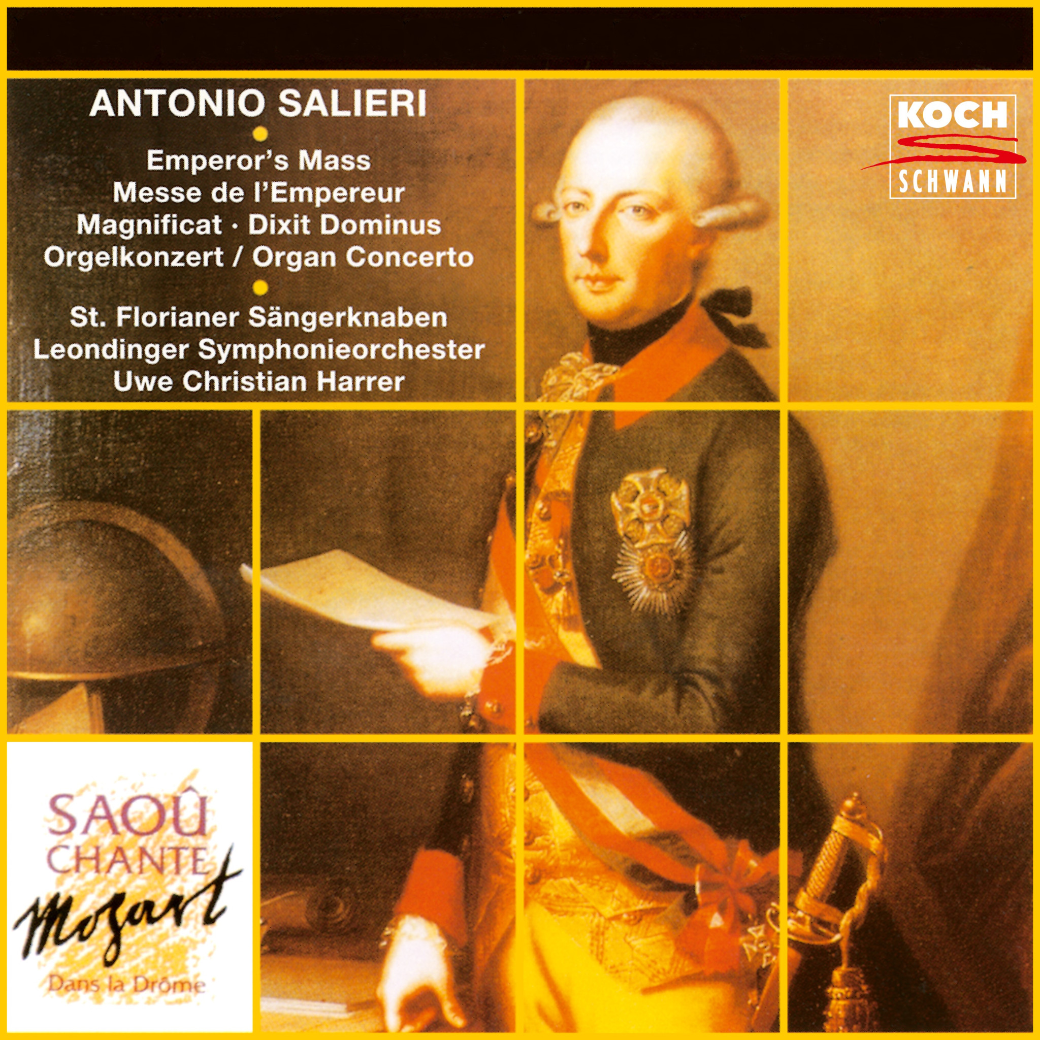 Salieri: Mass No. 1 in D Major "Emperor Mass"; Organ Concert in C Major, Dixit Dominus; Magnificat in C Major