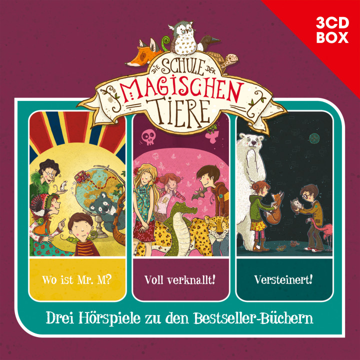 Die Schule der magischen Tiere – 3-CD Hörspielbox Vol. 3