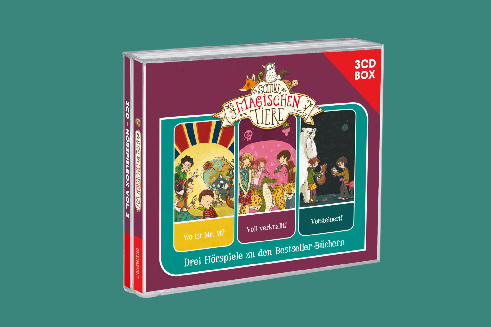 Zauberhafte Abenteuer: Entdecke die 3-CD-Hörspielbox von Die Schule der magischen Tiere