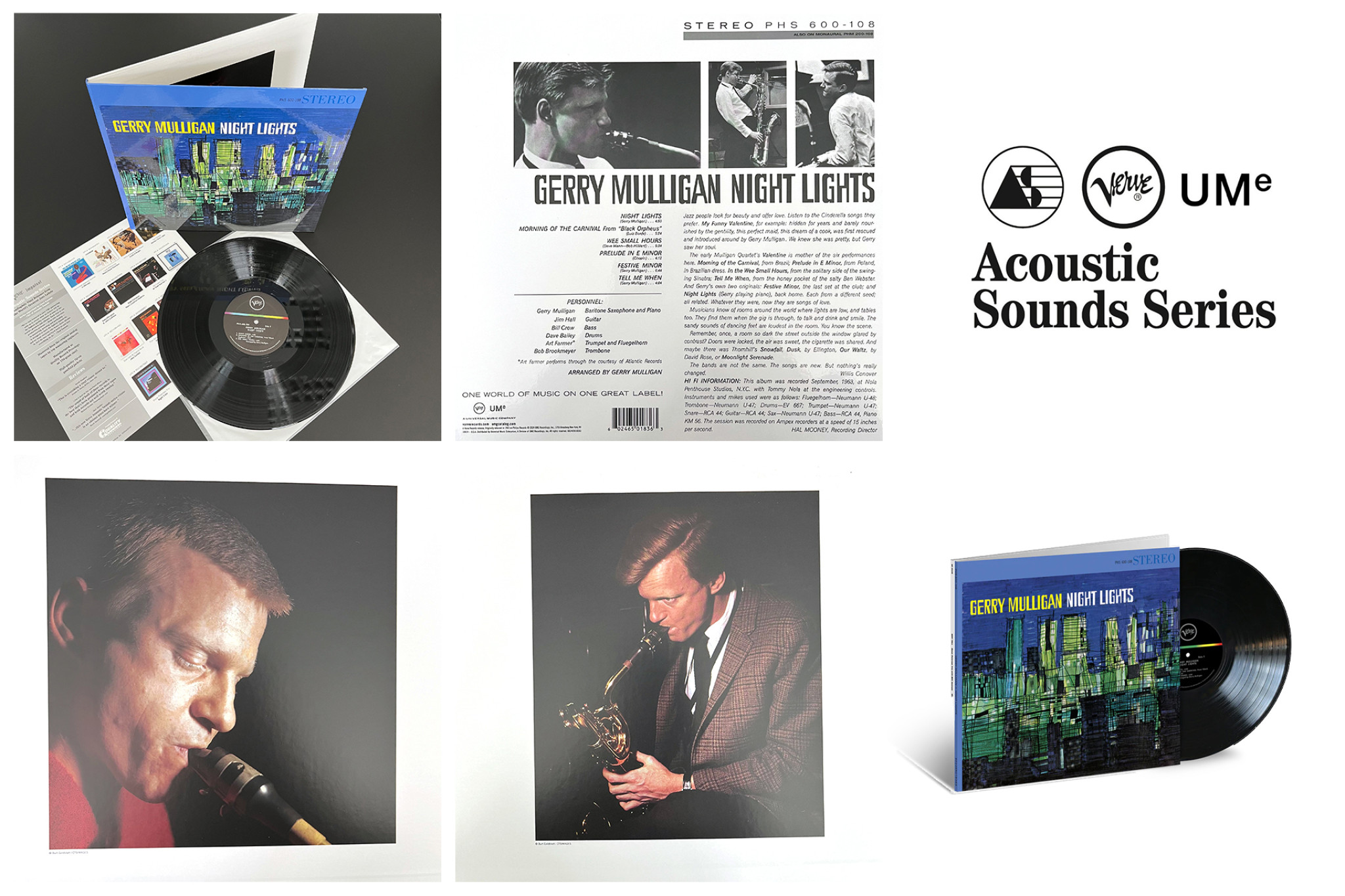 Gerry Mulligan: Night Lights (Acoustic Sounds LP)