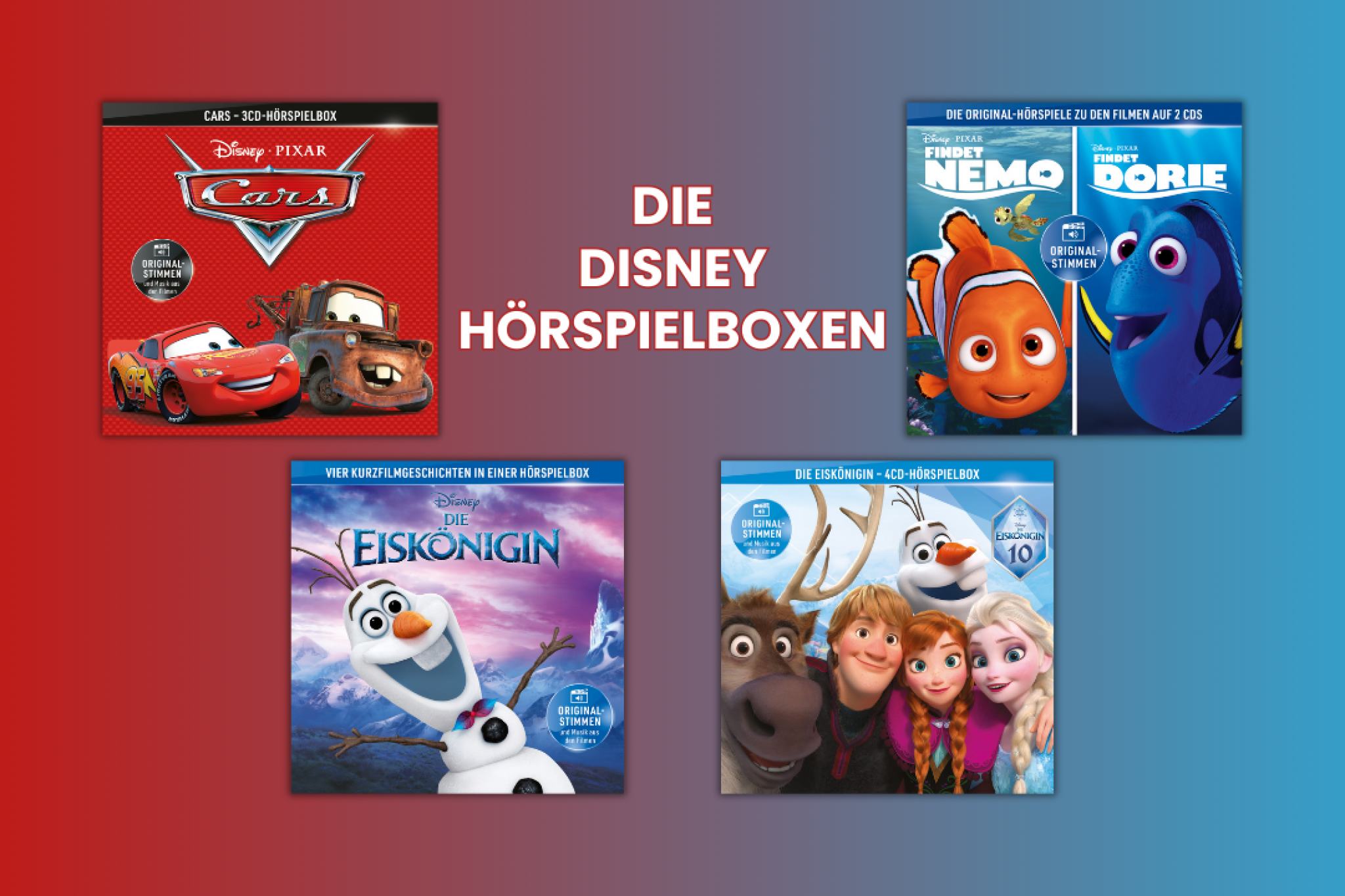 Disney Hörspielboxen