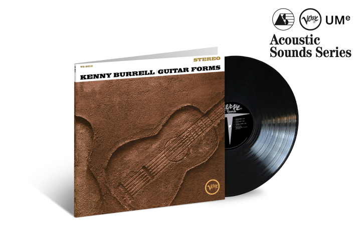 JazzEcho-Plattenteller - Kenny Burrell: Guitar Forms (Acoustic Sounds LP)