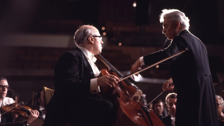 Karajan conducts Strauss: Don Quixote – with Mstislav Rostropovich