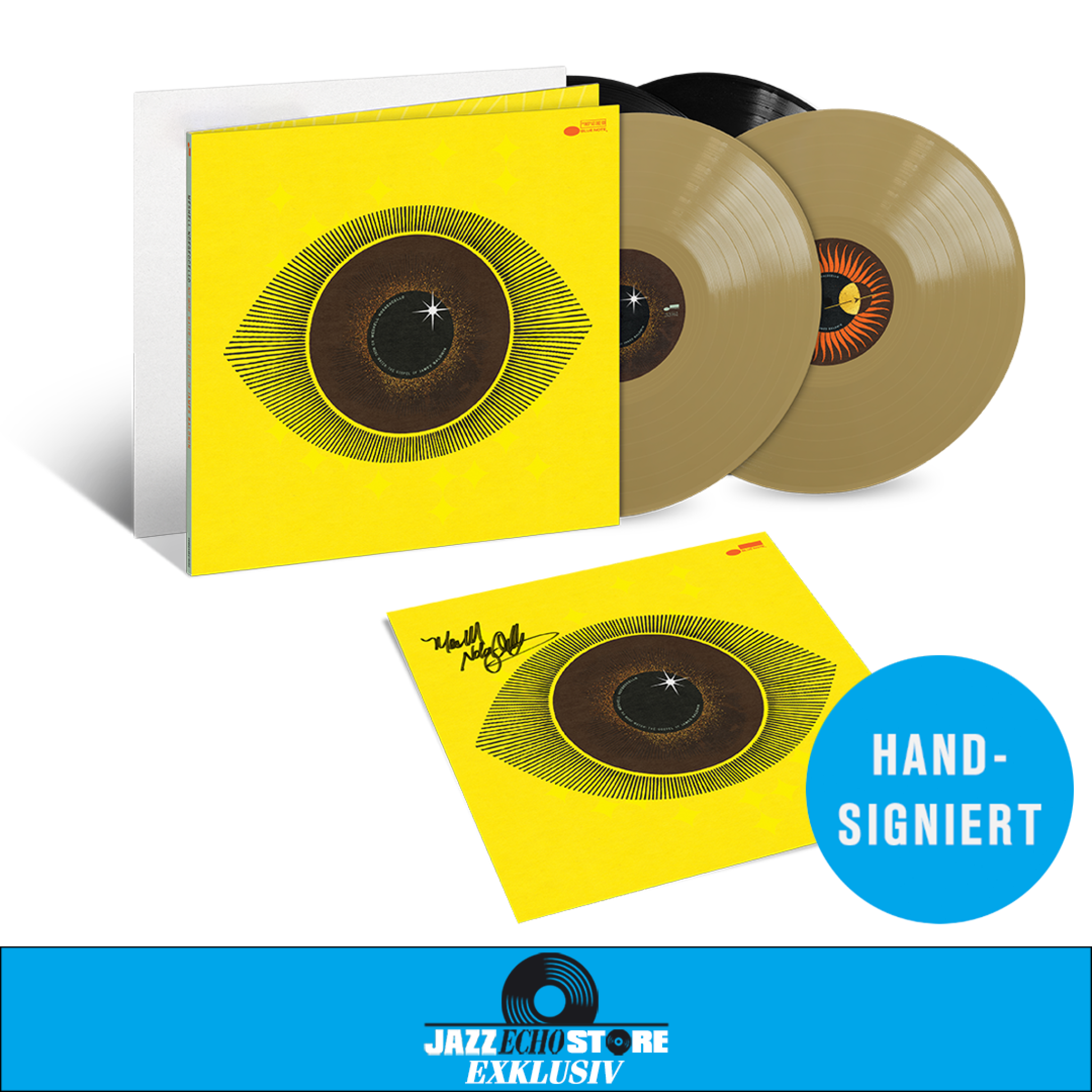  No More Water. The Gospel Of James Baldwin (Excl. Gold 2LP + White Label + Signed Art Card)