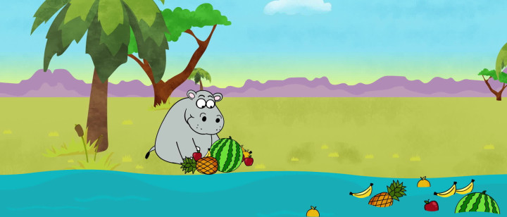 The Hippo wants to dance