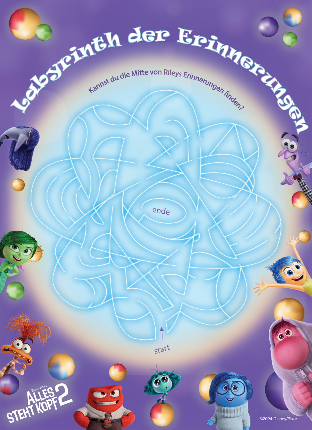 Disney Rätsel, Puzzle & Ausmalbilder | Karussell - Musik und Hörspiele