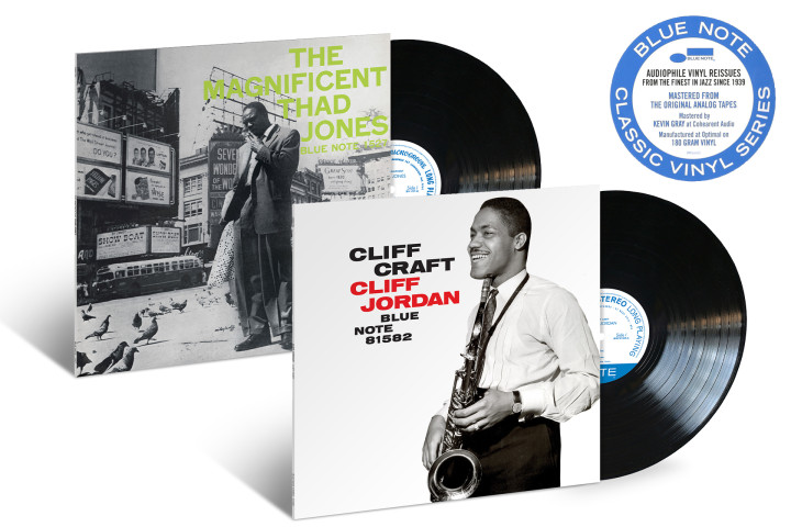 JazzEcho-Plattenteller - The Magnificent Thad Jones / Cliff Jordan: Cliff Craft (Blue Note Classic Vinyl)
