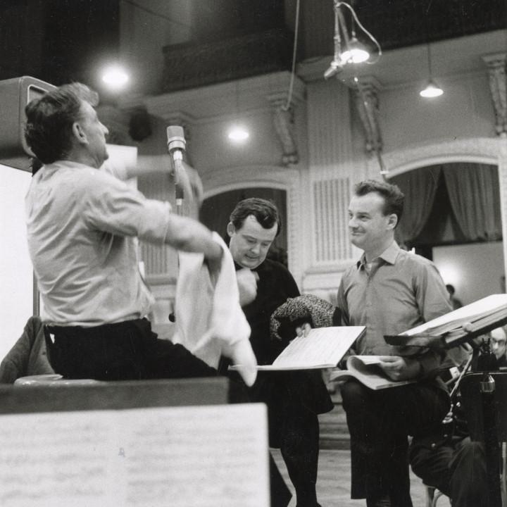 John Culshaw, Leonard Bernstein, James King