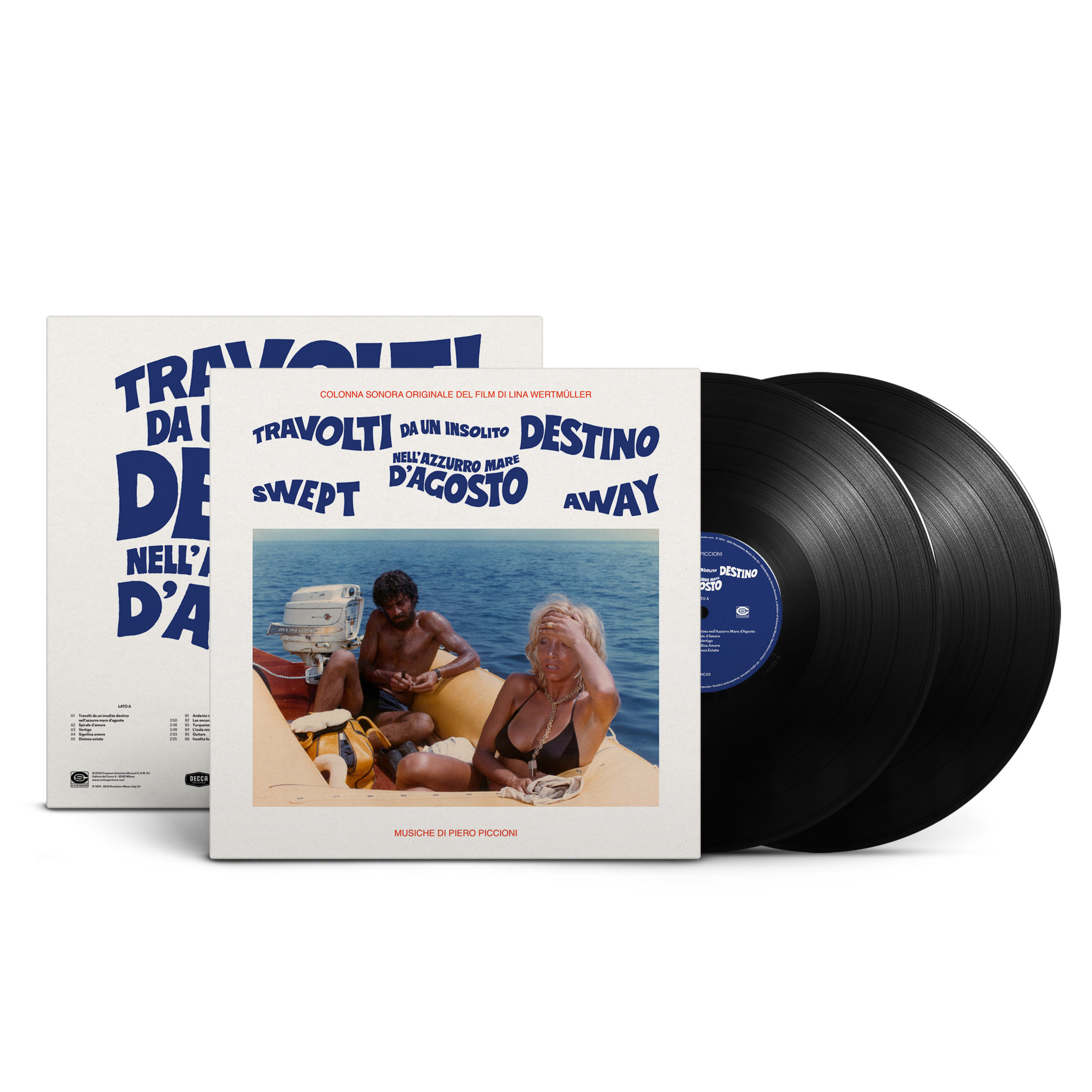 Piero Piccioni: Travolti da un insolito destino nell'azzurro mare d'agosto (LP)
