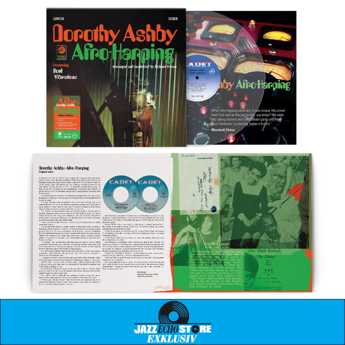 Dorothy Ashby | Musik | Afro-Harping (Deluxe Edition Excl. Clear 2LP)