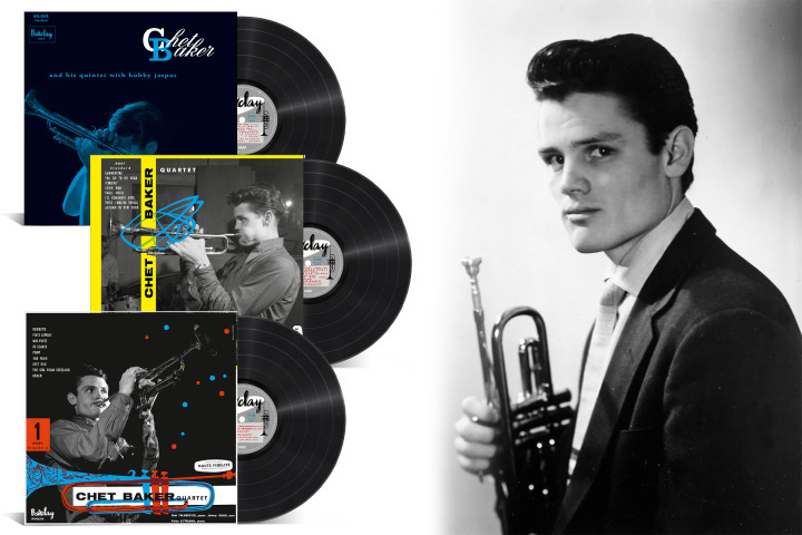 JazzEcho-Plattenteller: Chet Baker In Paris (Vol. 1-3)