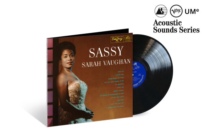 JazzEcho-Plattenteller - Sarah Vaughan: Sassy (Acoustic Sounds LP)