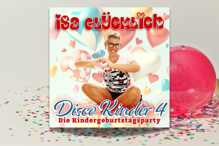 Feiert mit Isa Glücklich eine tolle Kindergeburtstagsparty!