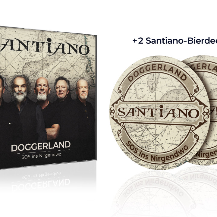 Santiano Mock-Up Standard CD mit 2 Bierdeckel Doggerland - SOS ins Nirgendwo.jpg