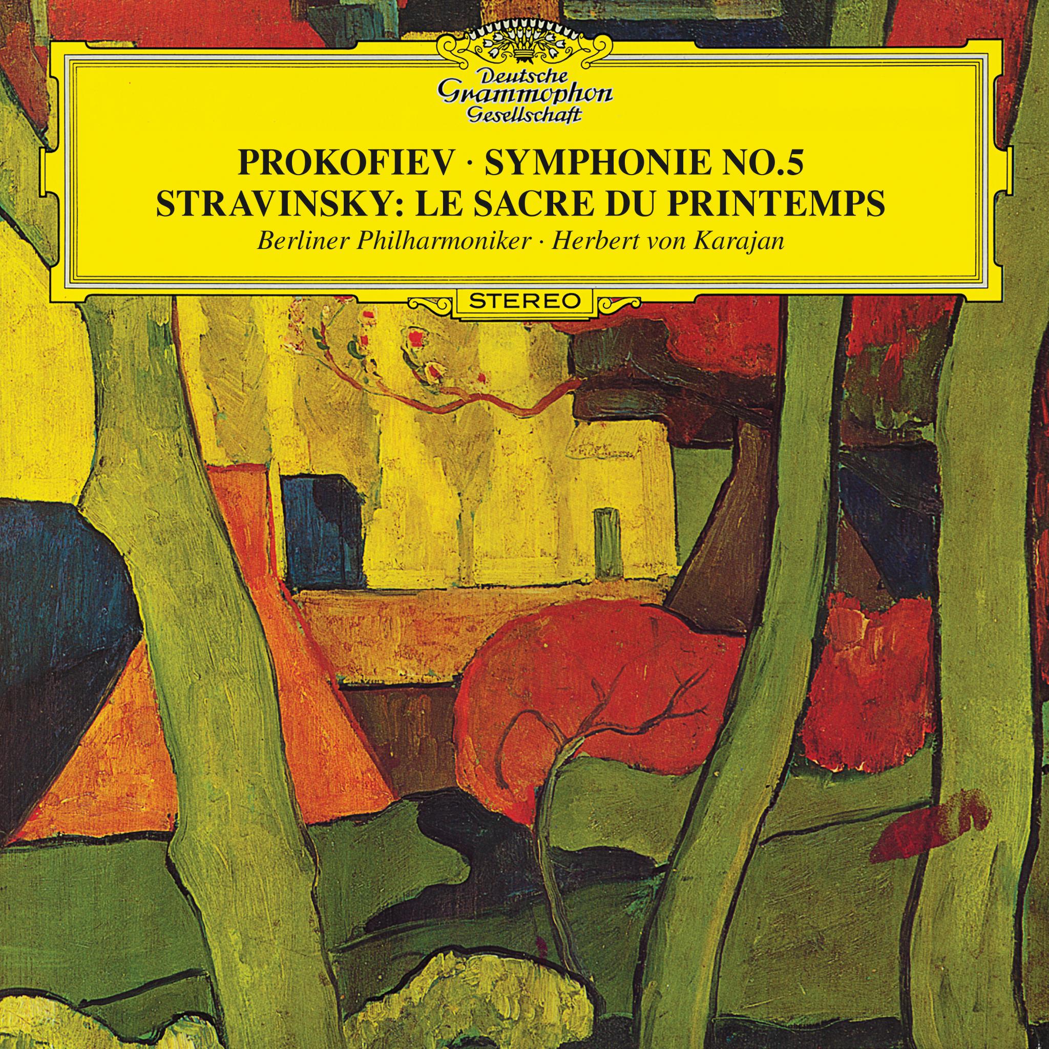 PROKOFIEV 5. Symphony STRAVINSKY Le Sacre /Karajan