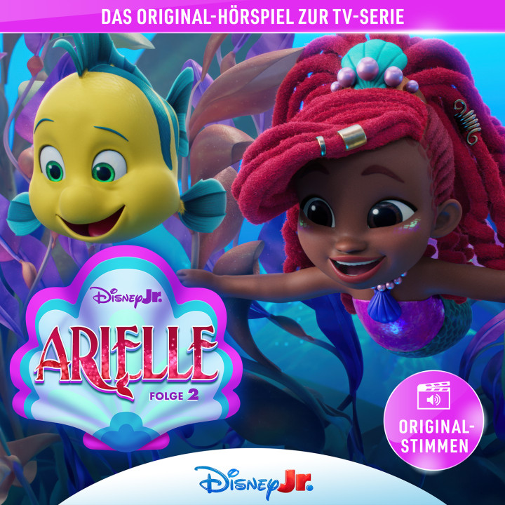 Disney Junior Arielle: 02: Das Putzteam / Muschelmäuschenstill / Kristallhöhlendieb / Die große kleine Fahne - Hörspiel zur Disney TV-Serie