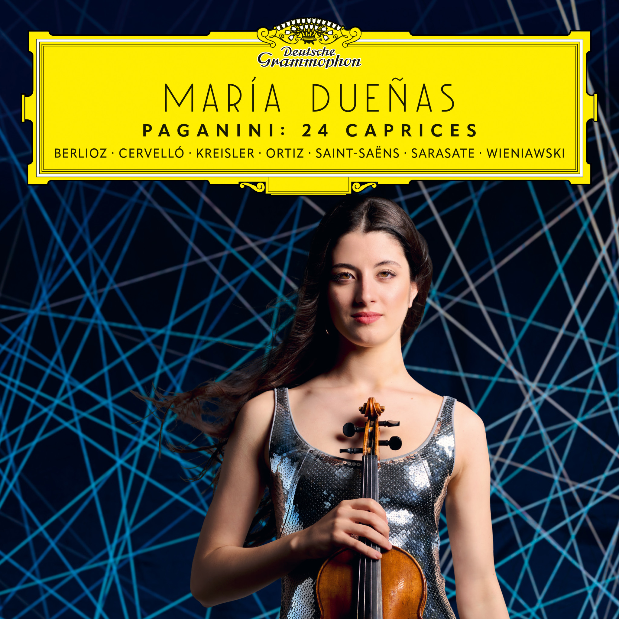 María Dueñas · Paganini: 24 Caprices — Caprices by Berlioz, Cervelló, Kreisler, Ortiz, Saint-Saëns, Sarasate, Wieniawski