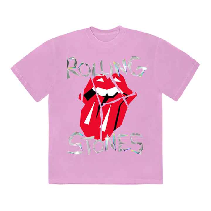 Diamond Tongue Pink Washed