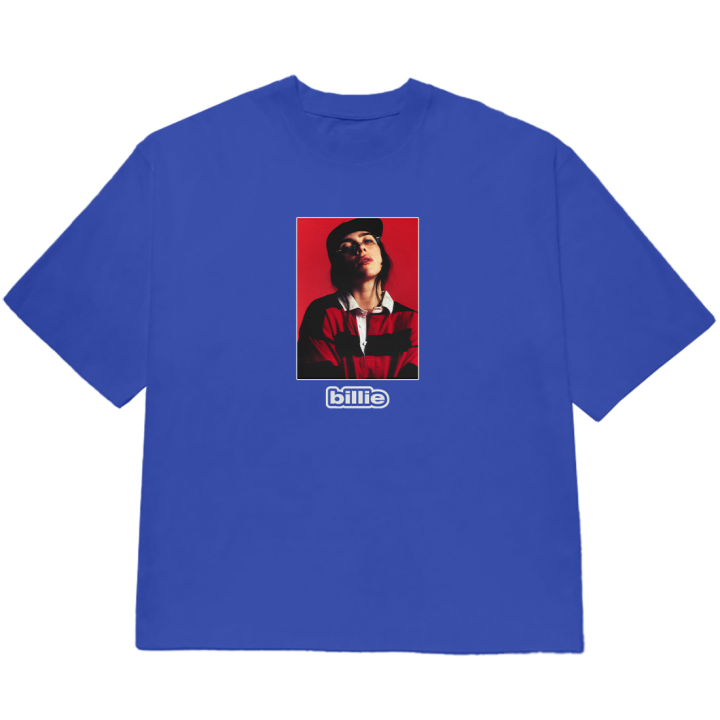 BILLIE PHOTO BLUE TEE