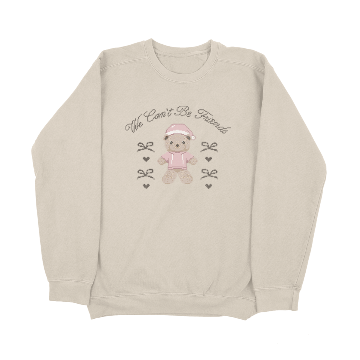 holiday teddy crewneck