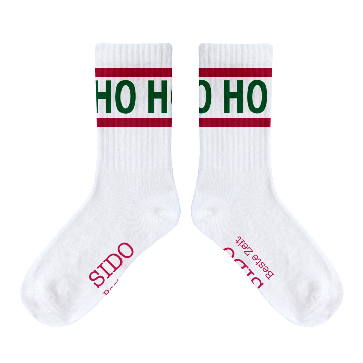 X-Mas Tennissocken Ho Ho Ho