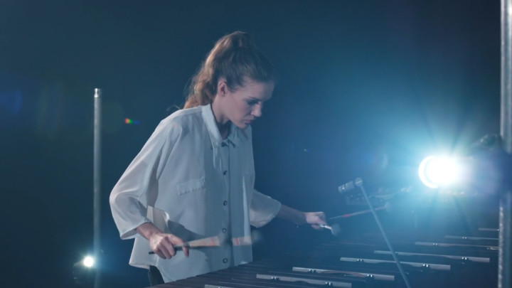 Adélaïde Ferrière : J.S. Bach - Organ Concerto in A Minor, III. Allegro (transcr. for Marimba)