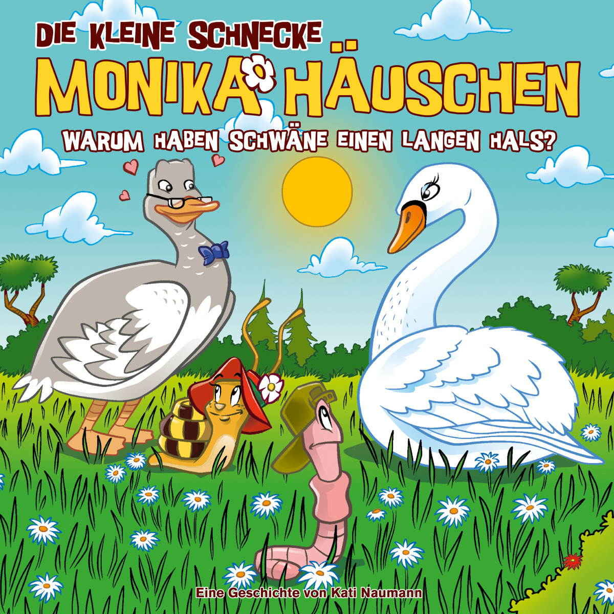 75: Warum haben Schwäne einen langen Hals? - Die kleine Schnecke Monika