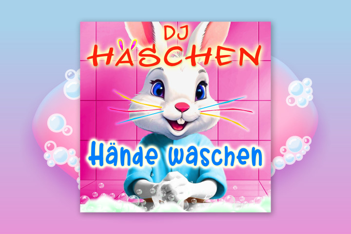 "Schütteln, schütteln, schütteln": DJ Häschen bringt mit neuem Mix von "Hände waschen" alle zum Tanzen!