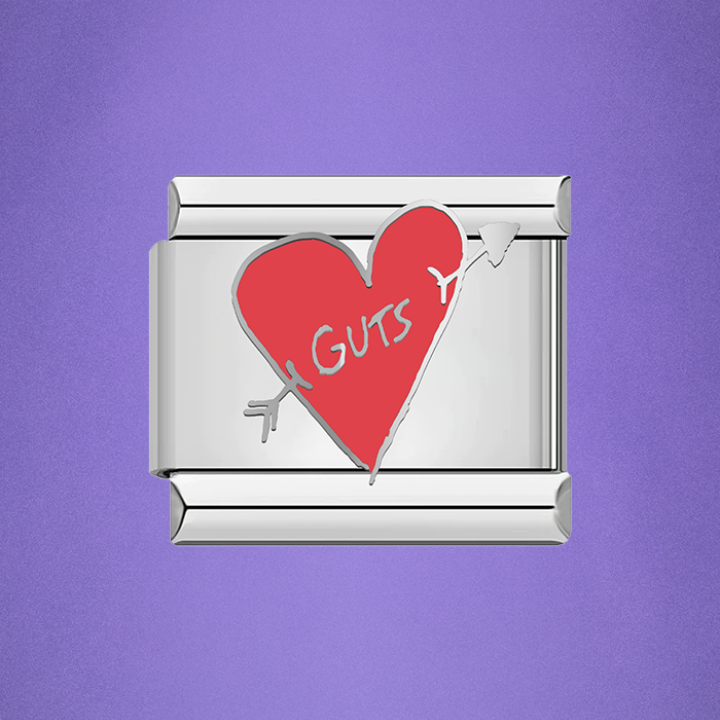 GUTS heart charm