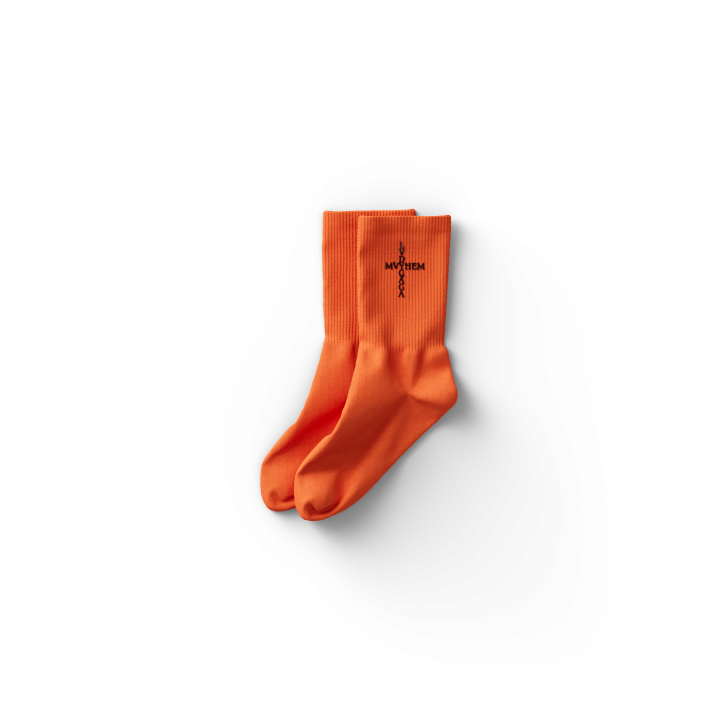 Orange MAYHEM Sock