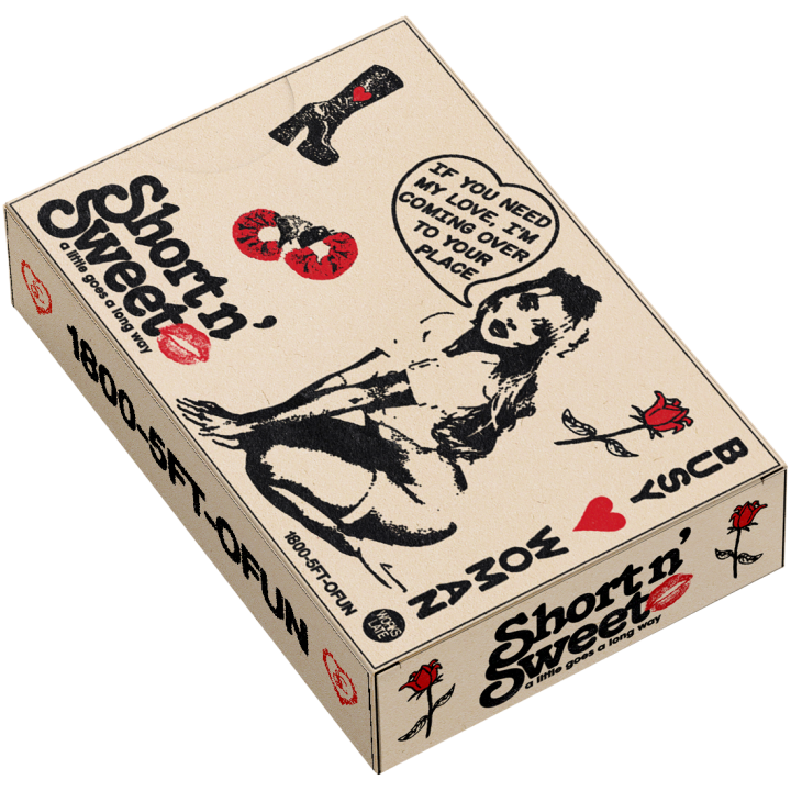 short n' sweet playing cards