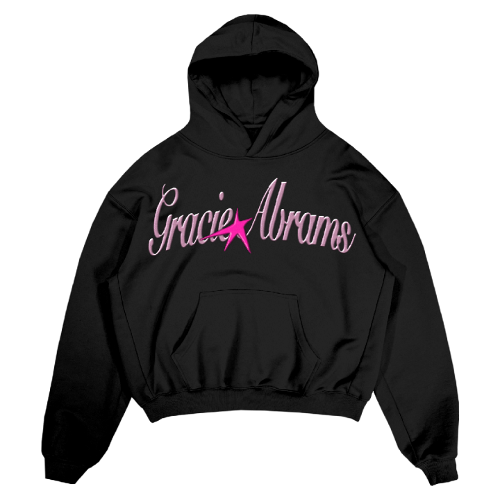 Gracie Abrams Black Star Hoodie