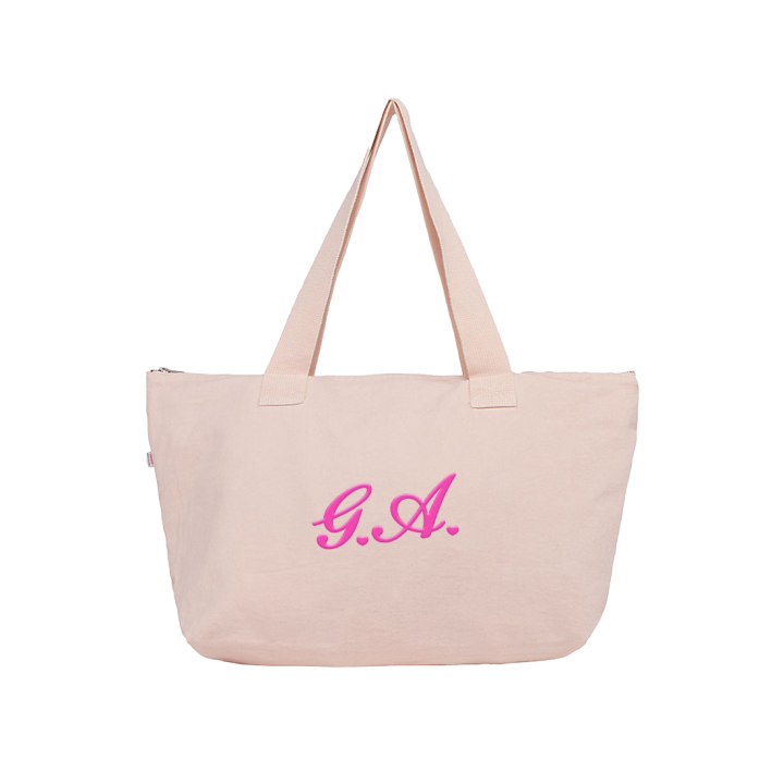 G.A. Light Pink Tote Bag