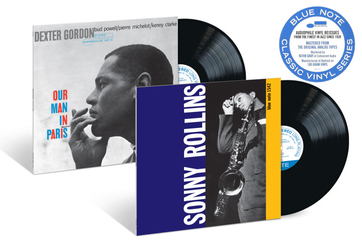 Blue Note Classic Vinyl Serie: Dexter Gordon "Our Man In Paris" / Sonny Rollins "Volume 1"