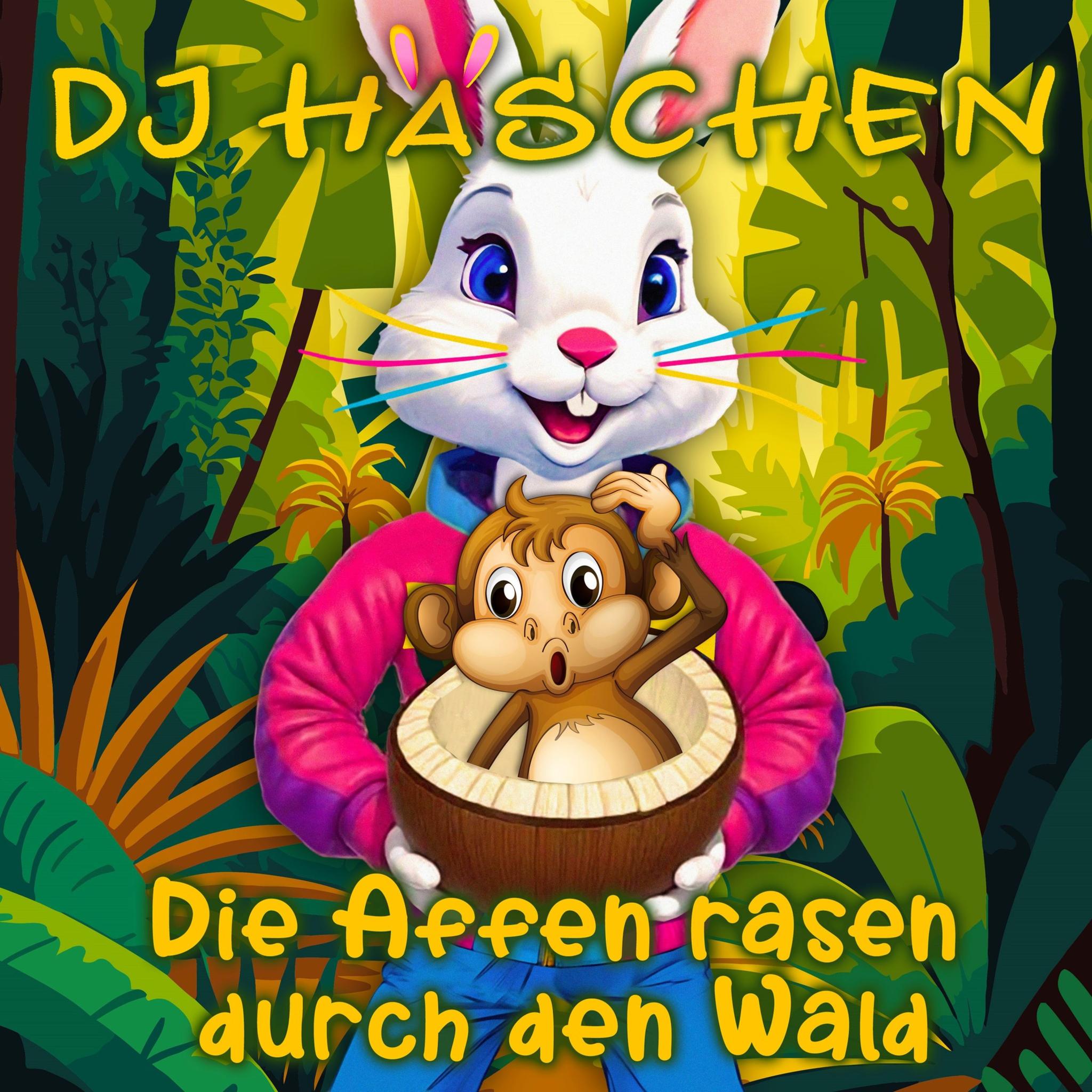 Cover DJ Häschen Die Affen rasen durch den Wald eSingle V2exAI.jpg