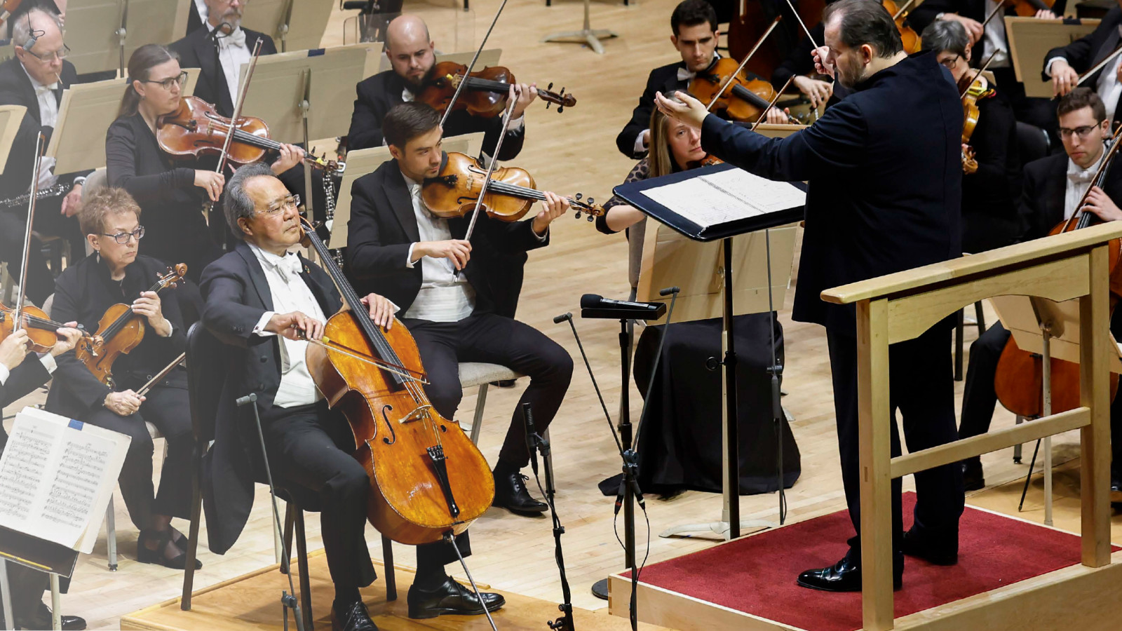 Yo-Yo Ma Joins the Boston Symphony Orchestra and Andris