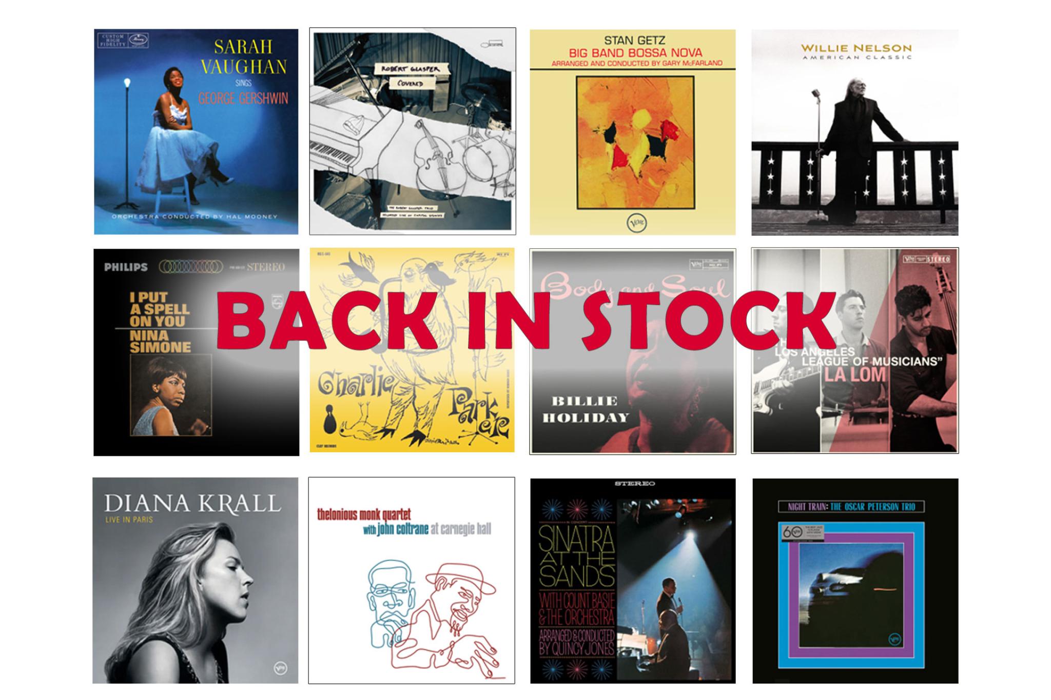 JazzEcho-Store LPs Back In Stock
