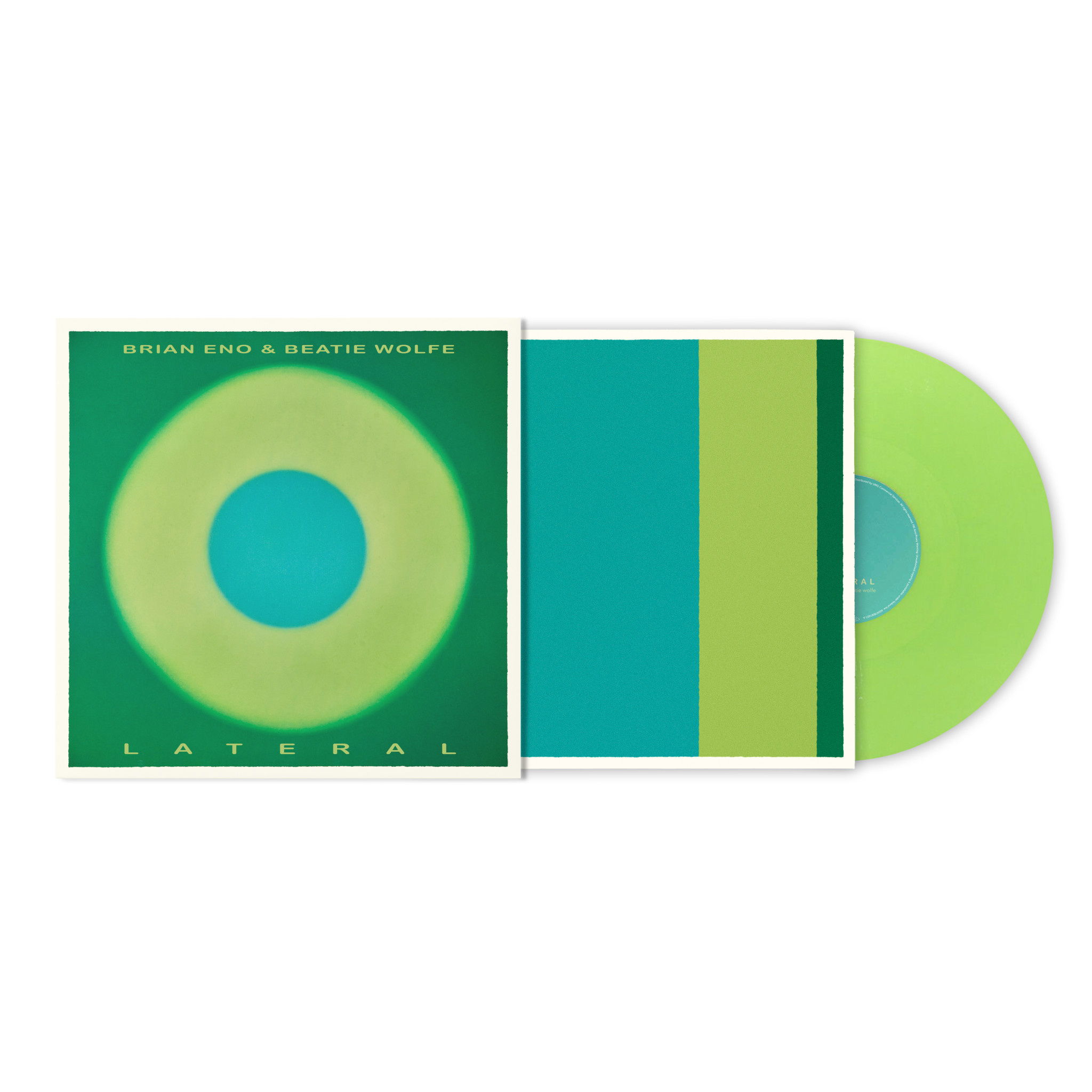 Brian Eno & Beatie Wolfe "Lateral" (Exkl. Lime LP)